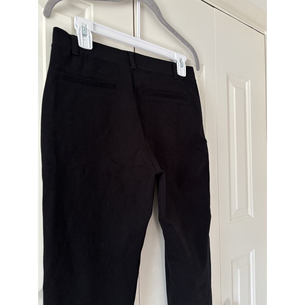Quince Black Mid-Rise Pants Medium Women - Picture 8 of 8